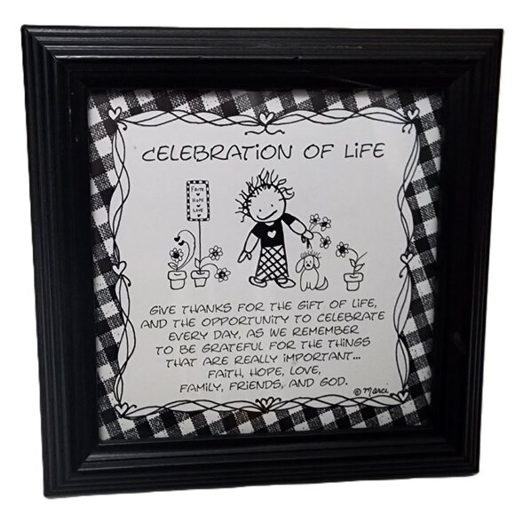 Celebration of Life by Marci Decor - Picture 1 of 3